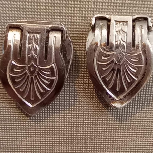 Vintage Rhinestone Shoe Clips - Picture 2 of 2